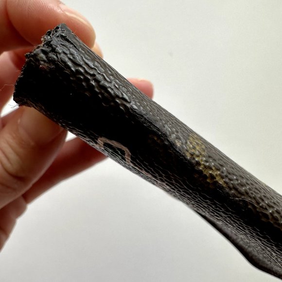 Custom Painted Authentic Louis Vuitton Keyholder - Courage the Cowardly Dog - Picture 6 of 13